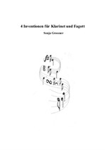 4 Inventionen für Klarinet und Fagott