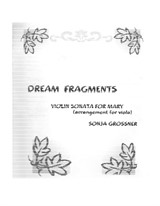 Dream fragments for viola and piano